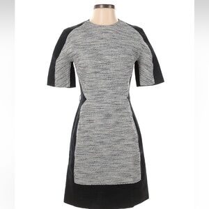 Elegant Black and Gray Dress